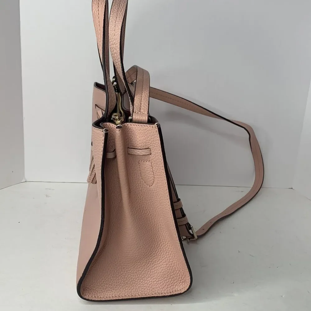 Kate Spade Hayes pink leather mini satchel bag NWOT